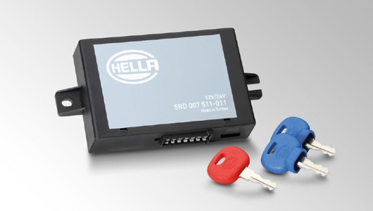 HELLA electronic immobilizer for agricultural and forestry machinery