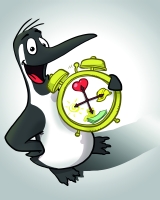 Behr Hella Service Pinguin im Rahmen der Thermo Management Kampagne 2015