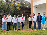 FORVIA planted a sweet-scented osmanthus plant to witness the growth of the students