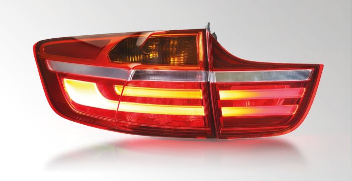 Kombinovaná koncová svítilna s LED funkcemi, BMW X6
