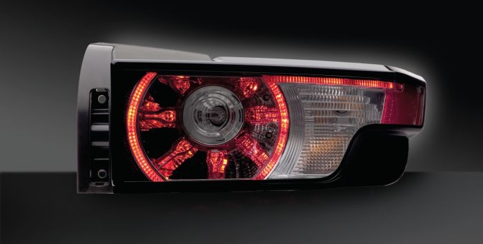 Kombinovaná koncová svítilna s LED funkcemi, Land-Rover Evoque