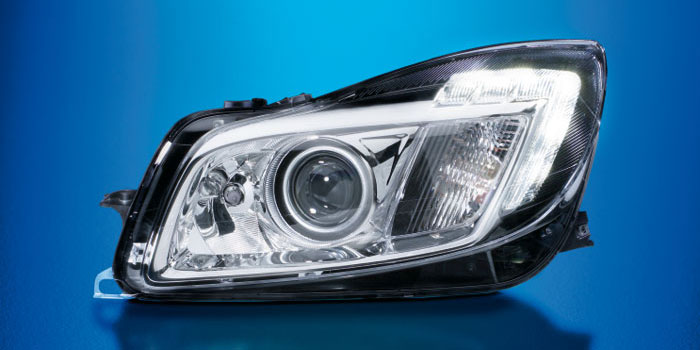 Xenon headlamps with AFS functions, Opel Insignia