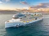 Around 20,000 energy-efficient LED downlights from Hella marine illuminate the interior and exterior areas of the Royal Caribbean’s Icon of the Seas. 