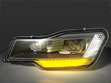 The headlamp concept from FORVIA HELLA combines sustainability, high performance and functionality in a cost-neutral way.