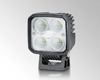 De compacte werklamp Q90C LED van HELLA.
