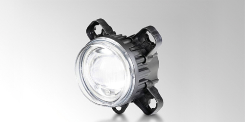 Innowacyjny reflektor przedni LED 90 mm L4060, okrągły, marki HELLA
