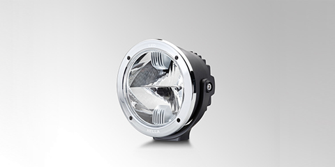 Kompaktowy dodatkowy reflektor świateł drogowych wykonany w 100% w technologii LED Luminator Compact LED marki HELLA