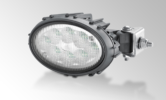 Reflektor Oval 100 LED Thermo Pro z przewodzącą ciepło obudową z tworzywa sztucznego