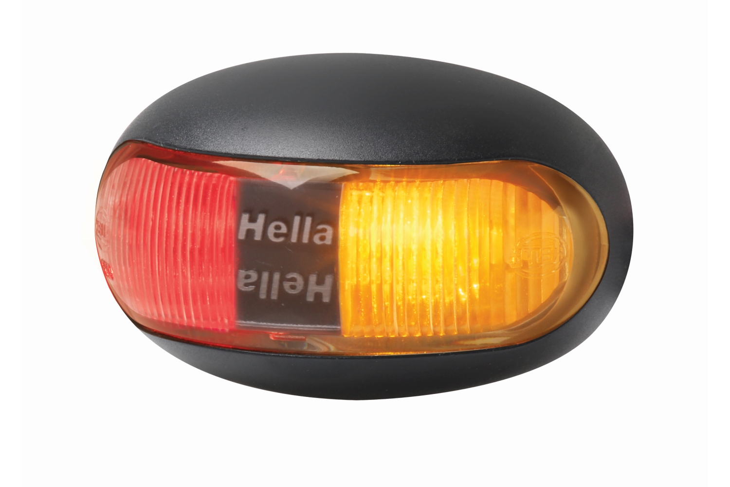 10 X Red Hella Style LED Marker Lights – 12v/24v Flush Fit, Kelsa Bar Running Lamps By Valley Lighting