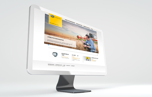 microsite for Agriculture
