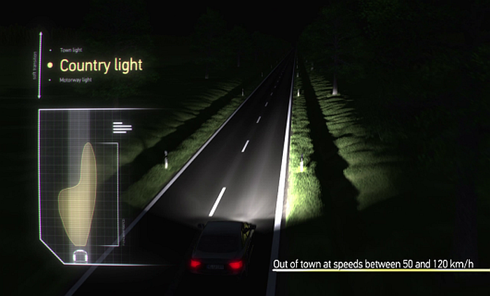 Adaptive Frontlighting System Country Light