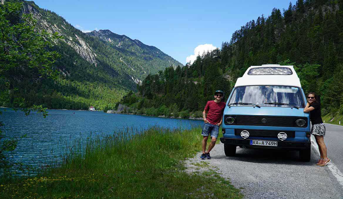 Across Europe in a VW camper van