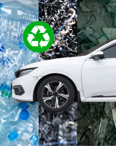 Nachhaltigkeit und Recycling stehen in der Automobilindustrie im Fokus. Wir zeigen, welche Rolle Plastikflaschen, Hanf & Co. spielen.