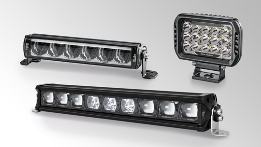 Auxiliary headlamps for your lorry, HELLA