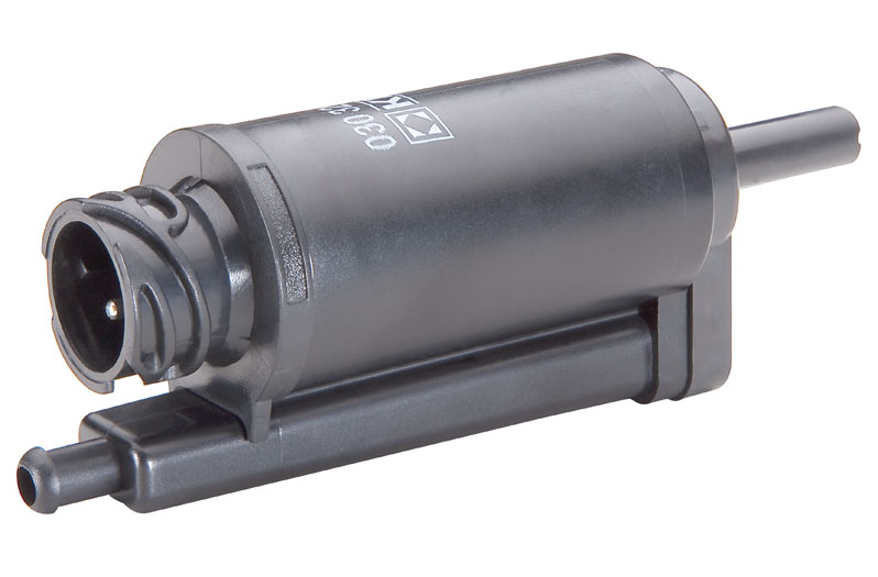 Pompe à Eau Lave-Glace HELLA - 12V, Mono Pompe - Compatible Citroën, Peugeot, Fiat - Remplacement Origine