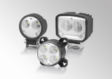 The S-series work lamps are available in both round and square designs, as well as surface-mounted and recessed versions
