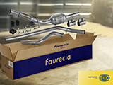 Rund 3.300 verschiedene Abgasanlagen-Kits von Faurecia sind über die HELLA Aftermarketorganisation erhältlich.