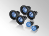 The BST-X intersection warning system comes with four power LEDs per light and a high precision optics that generate an intensive warning signal with minimal power consumption.