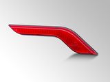 The tail-stop indicator from the dynamic curved Shapeline Style design