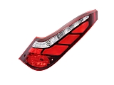 The Hymer multi-function rear light with "glowing body" technology.