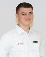 Up-and-coming driver Jack Manchester drives with Hella Pagid Logo