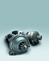 HELLA starters and alternators.