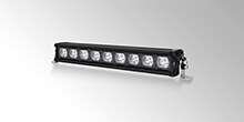 The HELLA VALUEFIT DLB-540 is an LED auxiliary high beam headlamp in the shape of a light strip