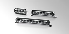 Le lightbar HELLA VALUEFIT LBE sono proiettori abbaglianti a LED, disponibili in 3 diverse lunghezze.