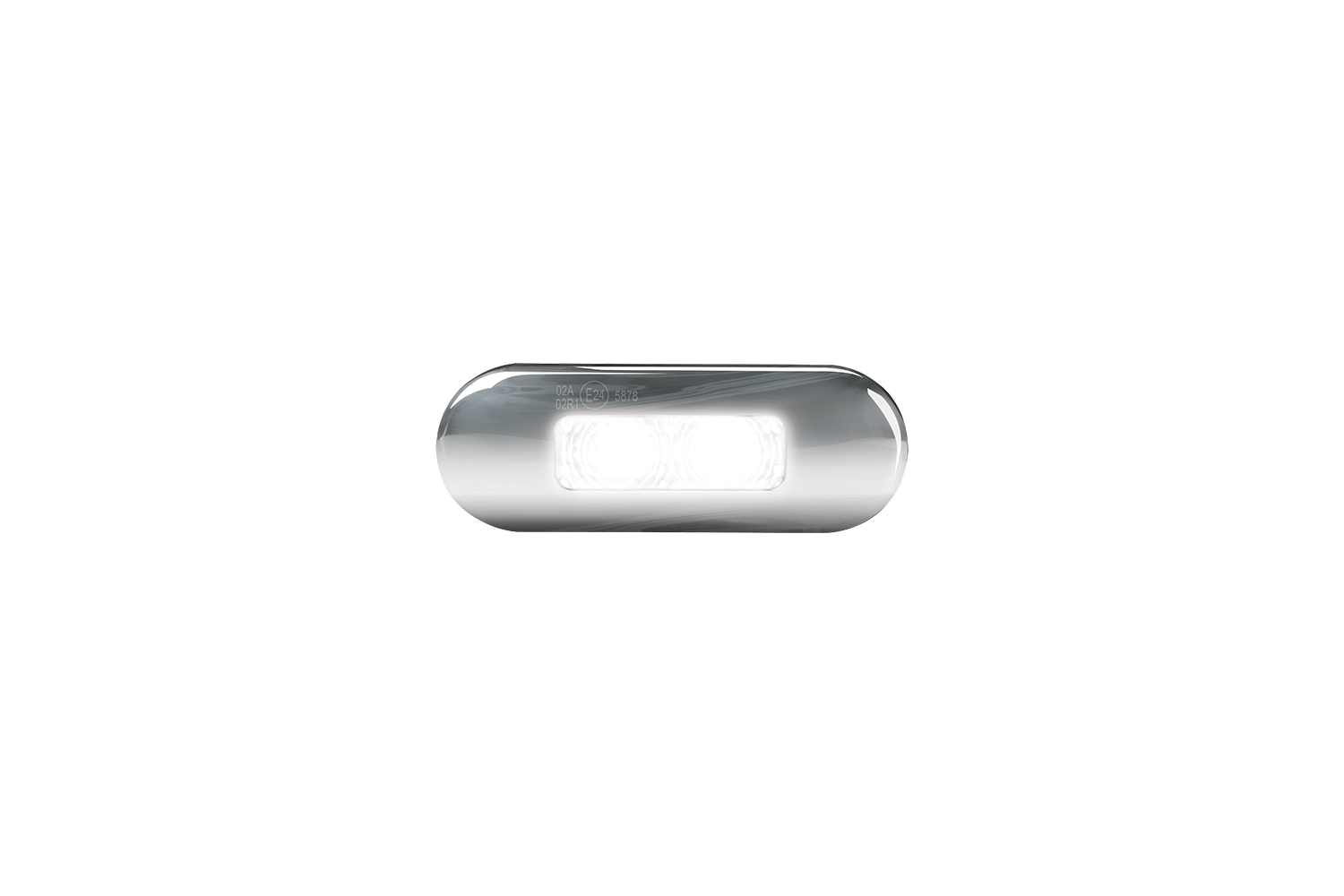 Exclusive Einstiegsleisten Türschweller LED-Beleuchtet Chrom Edelstahl 2  tlg