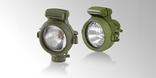 Low / High beam headlamp with blackout lamp