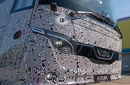Innovative customized headlamps for the new VDL FUTURA 3 series