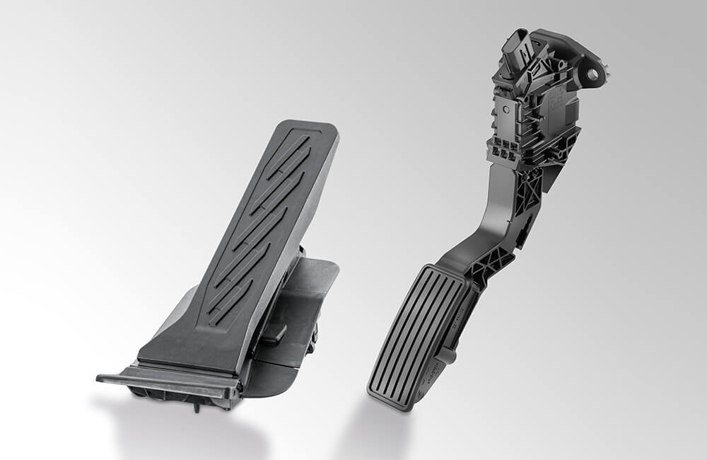 Accelerator pedals from HELLA the world market leader, HELLA