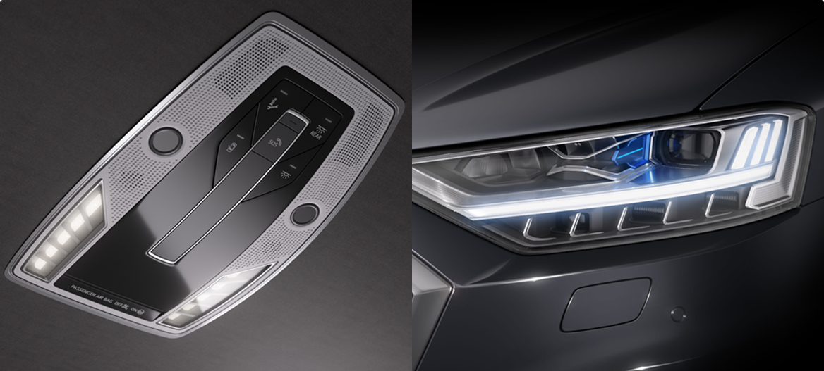 leksikon restaurant betale OLED, Matrix LED high beam and light animations: The intelligent lighting  concept in the new Audi A8 at a glance | HELLA