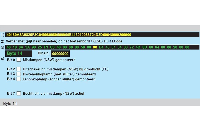 Dagrijverlichting: mistlampfunctie deactiveren