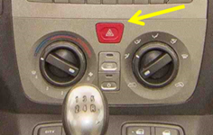 Fiat Idea / Lancia Musa - Hazard warning signal switches on without being activated - Figure 2
