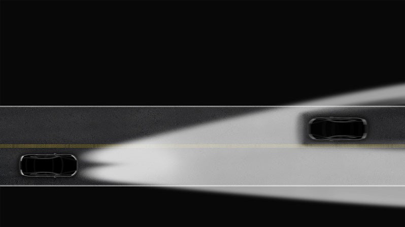 Audi A6 Matrix LED headlights: High-beam assistant