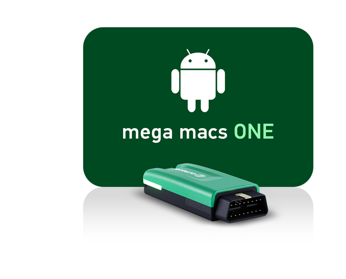 mega macs ONE - the Android solution for diagnostic all-rounders