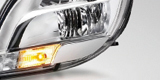 Detail of a TRUCK headlamp by HELLA