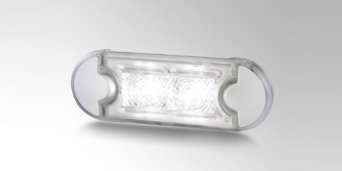 ECE type-approved and multi-voltage-capable LED position light from HELLA