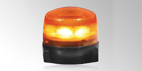Gyrophare Rota LED avec fonction déclairage rotatif, orange, de HELLA